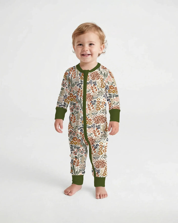 Autumn Meadow Botanicals Saco de Dormir Bamboo Convertible con Cremallera