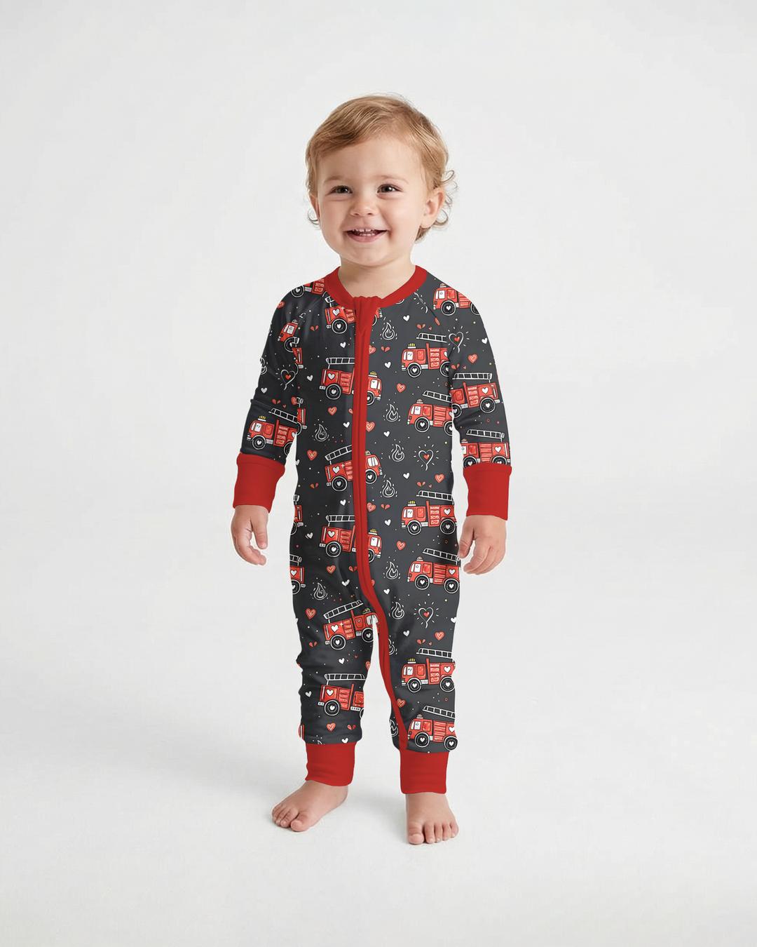 Gerippte Babykleidung mit individuellem Foto - Weich &amp; Skizzenhaft