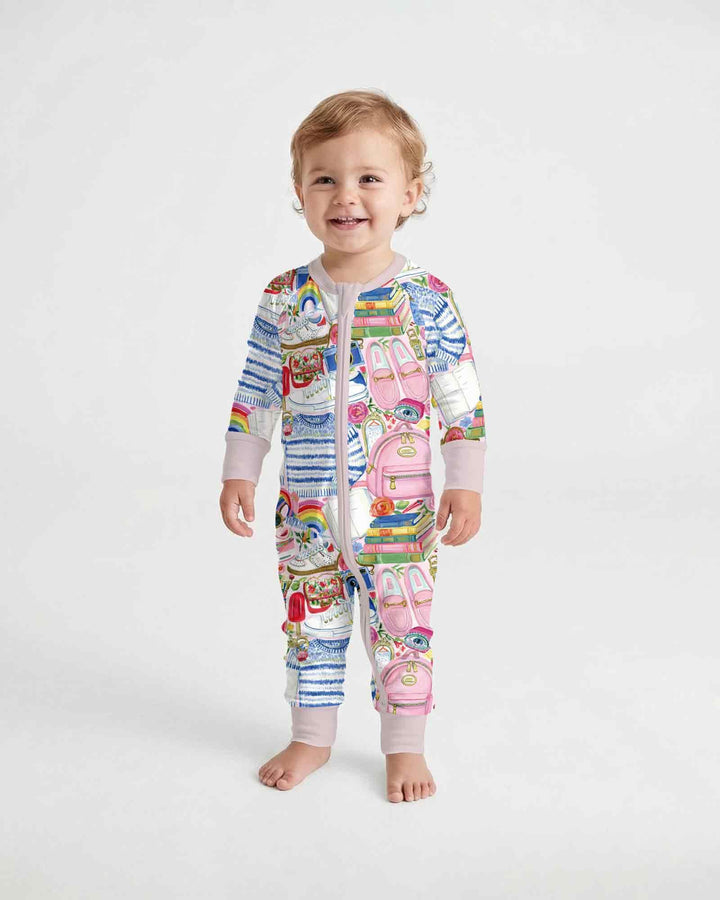 Gerippte Babykleidung mit individuellem Foto - Weich &amp; Skizzenhaft