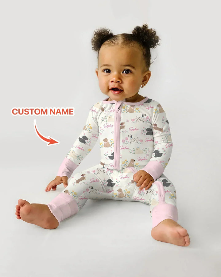 Gerippte Babykleidung mit individuellem Foto - Weich &amp; Skizzenhaft