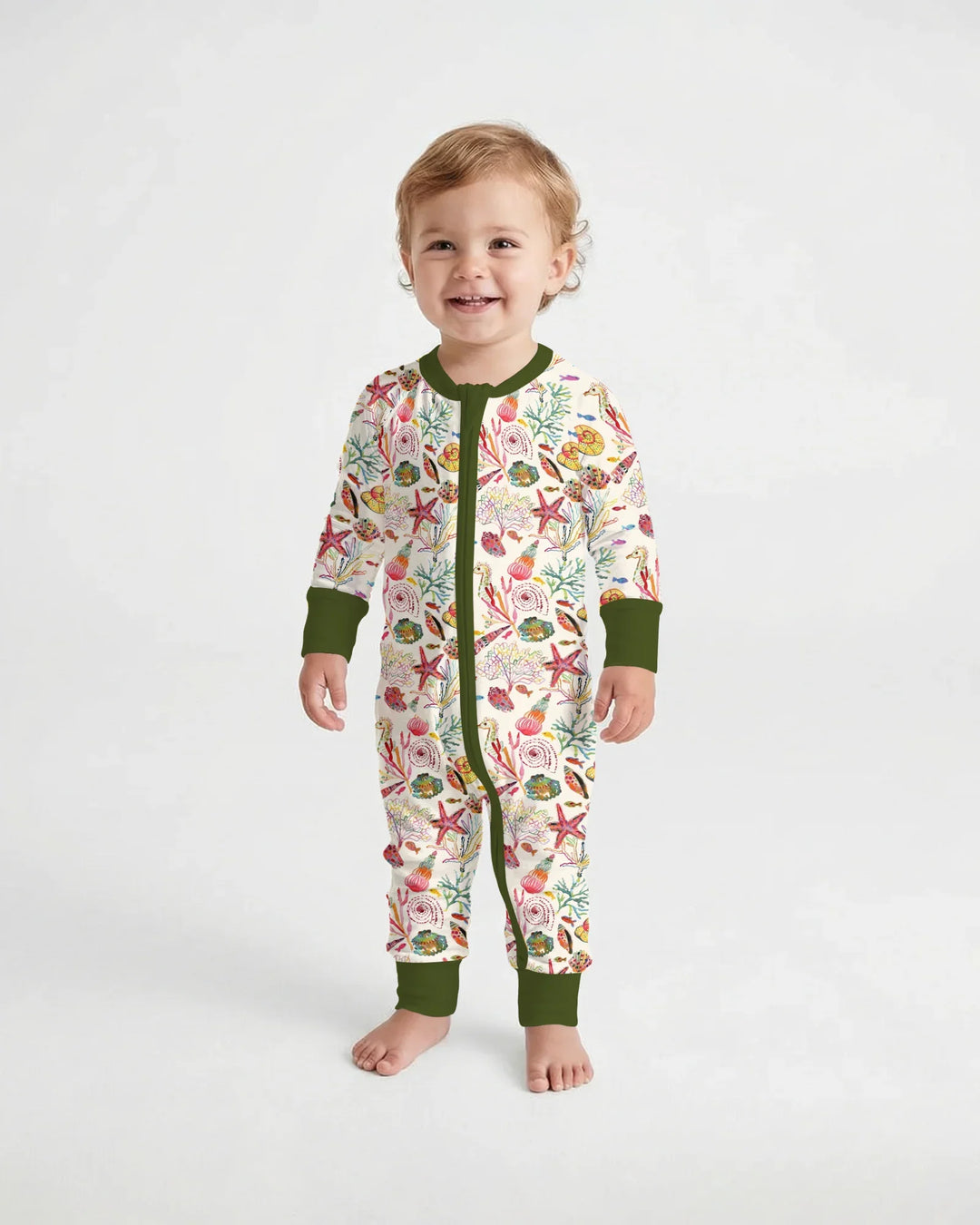 Tropical Reef Whimsy Bamboo Convertible Zippy