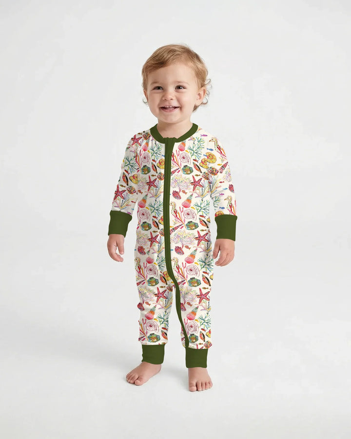 Tropical Reef Whimsy Bamboo Convertible Zippy
