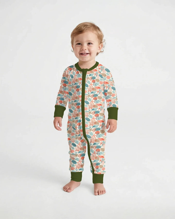 Gerippte Babykleidung mit individuellem Foto - Weich &amp; Skizzenhaft