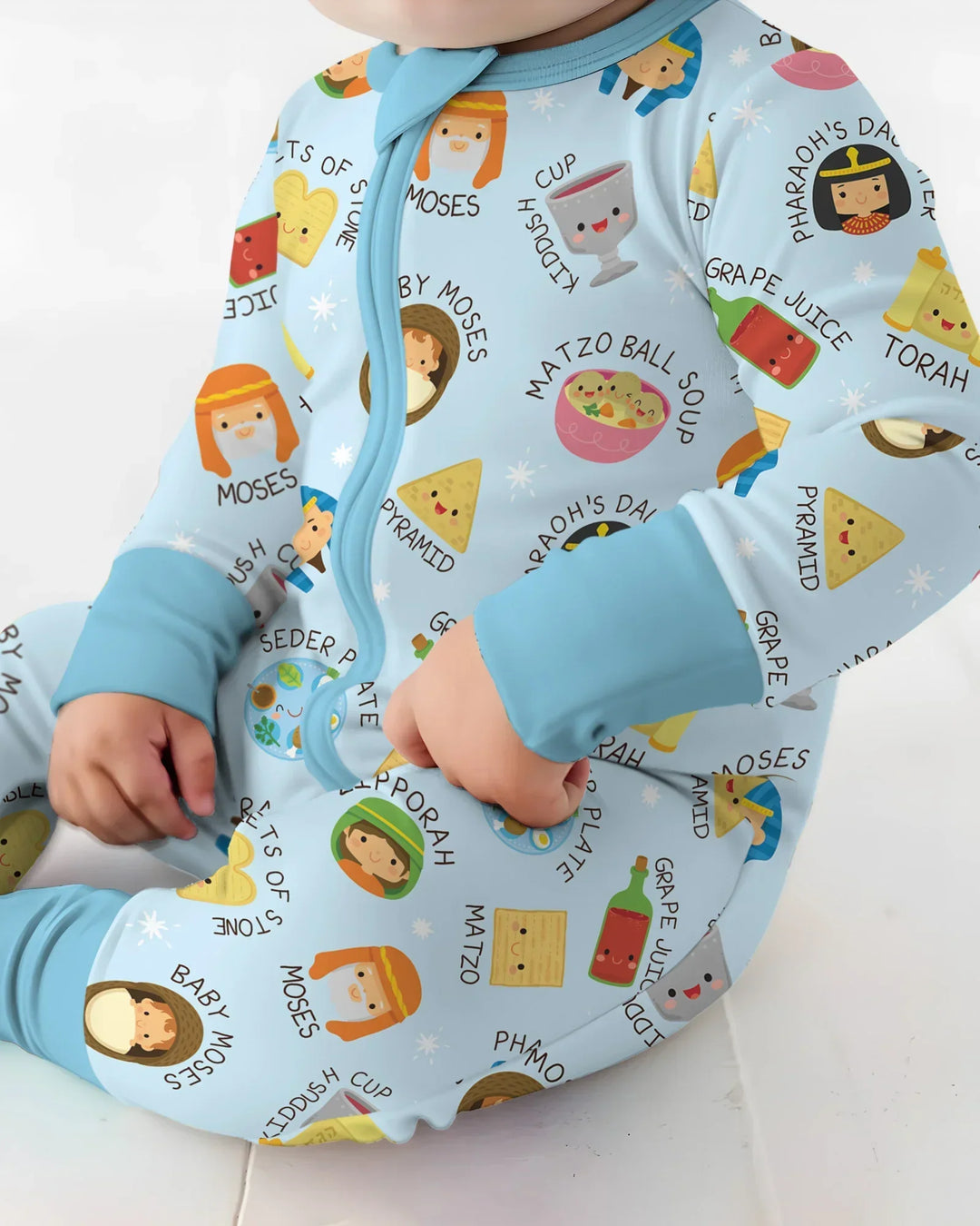 Cute Passover Characters Convertible Zippy