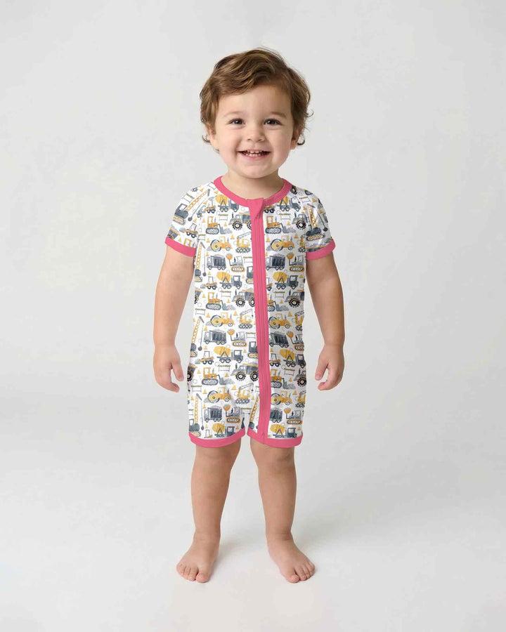 Construction Crew Bamboo Shorty Zippy