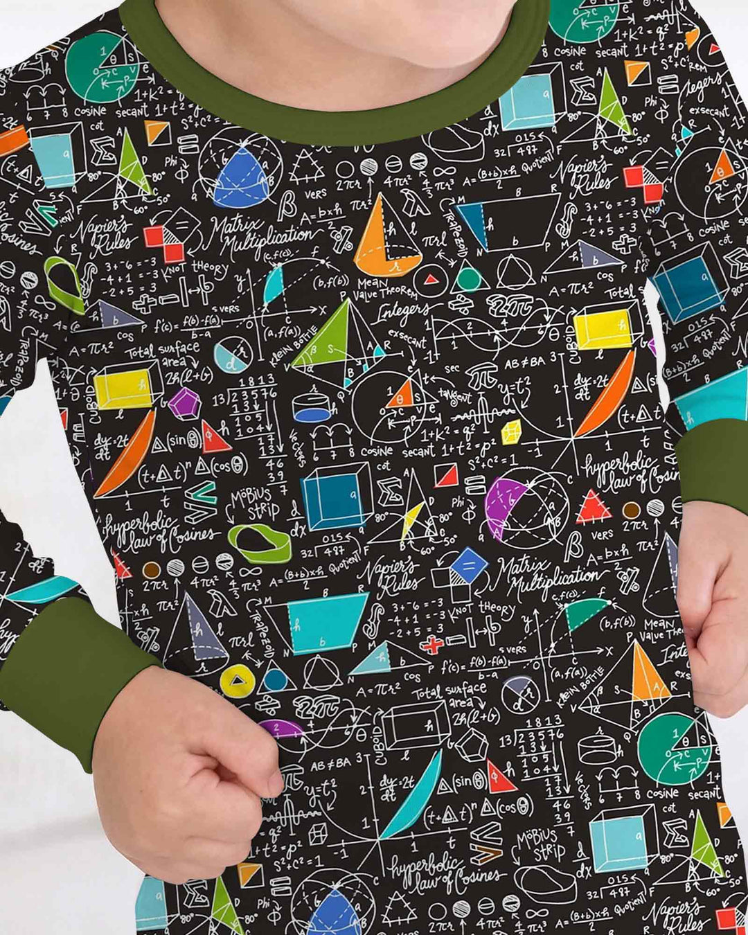 STEM Sketchbook Bamboo Two Piece Long Sleeve Pajama Set