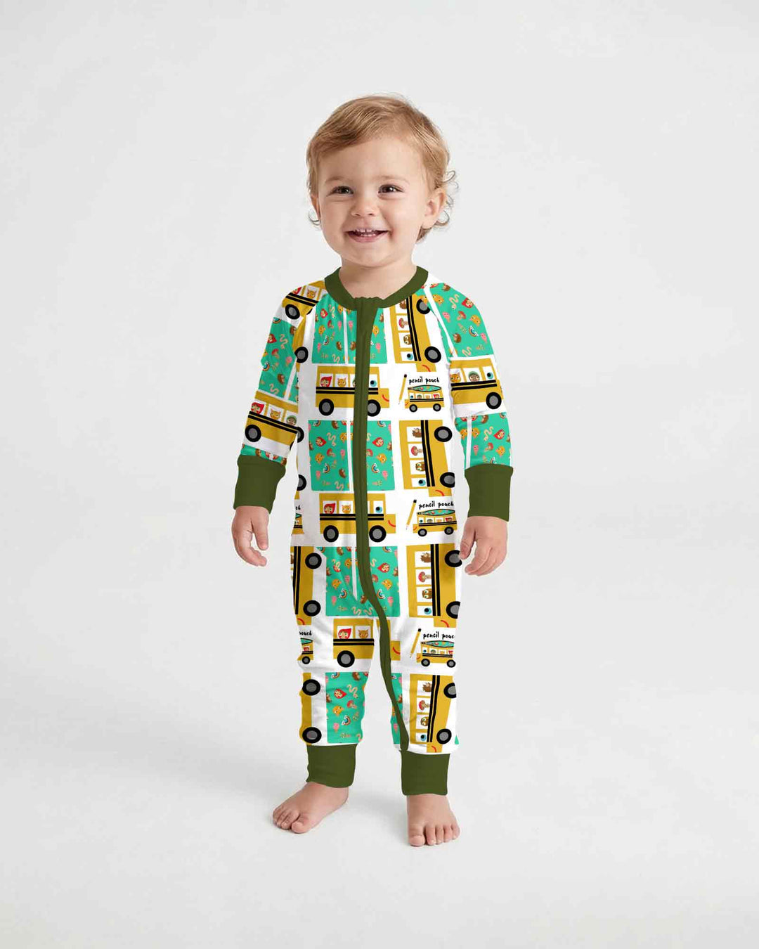 Gerippte Babykleidung mit individuellem Foto - Weich &amp; Skizzenhaft