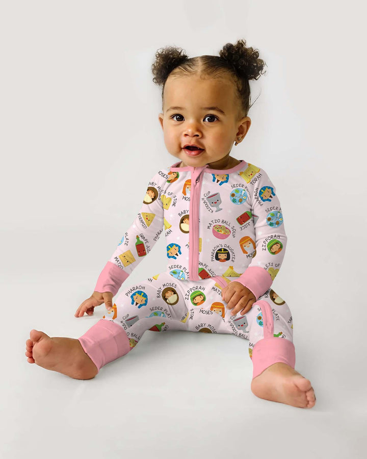 Cute Passover Characters Convertible Zippy