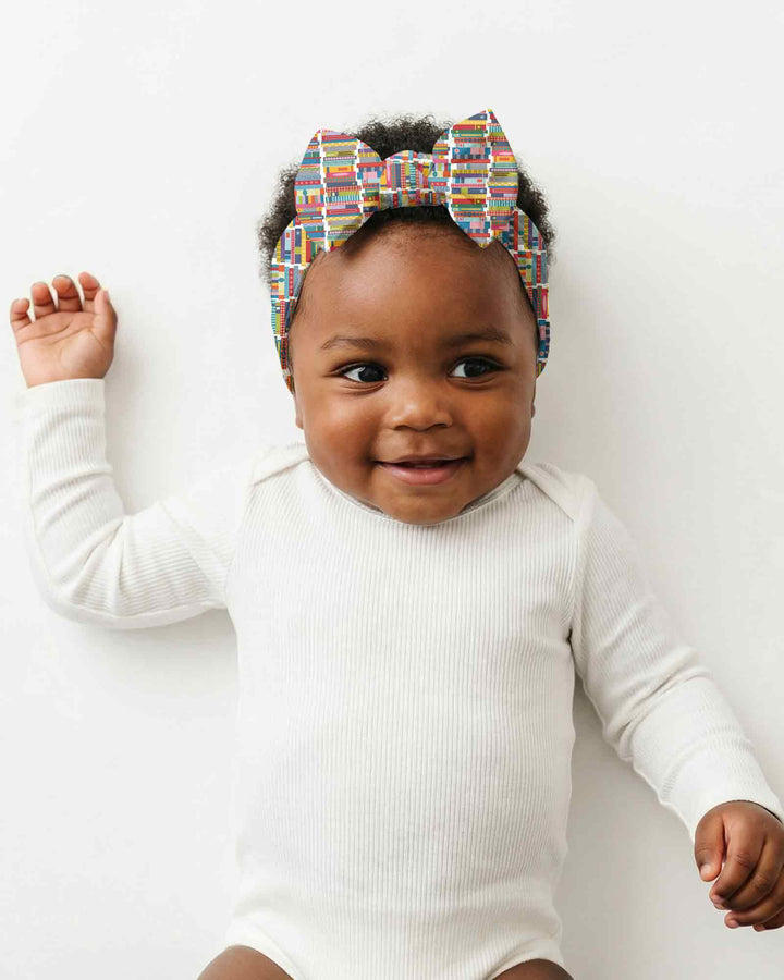 Rainbow Bookshelf Headband