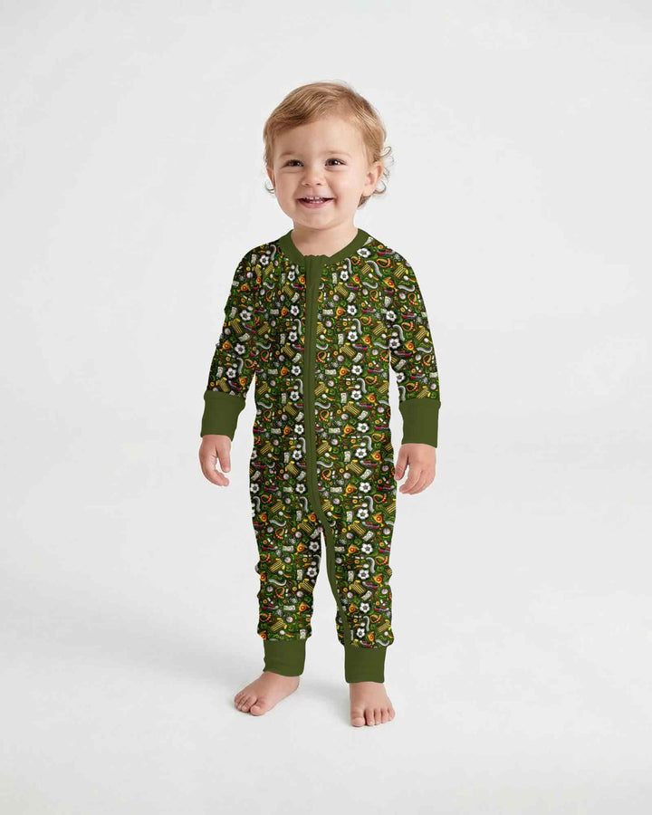 Gerippte Babykleidung mit individuellem Foto - Weich &amp; Skizzenhaft