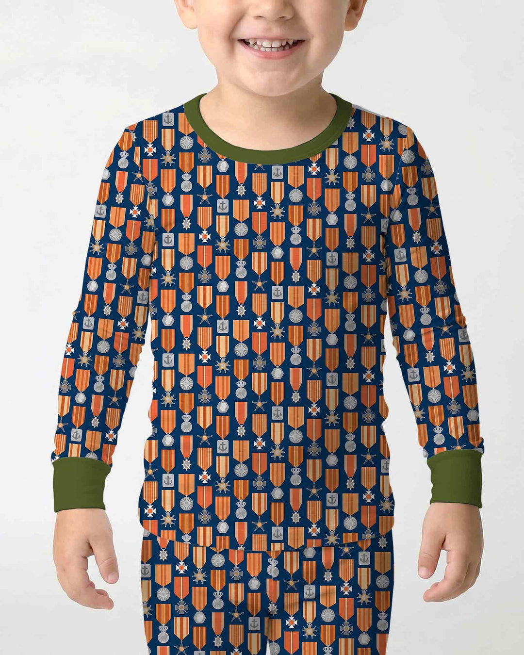 Little Hero Bamboo Two Piece Long Sleeve Pajama Set