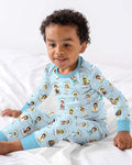 Little Marian Blessings Bamboo Two Piece Long Sleeve Pajama Set