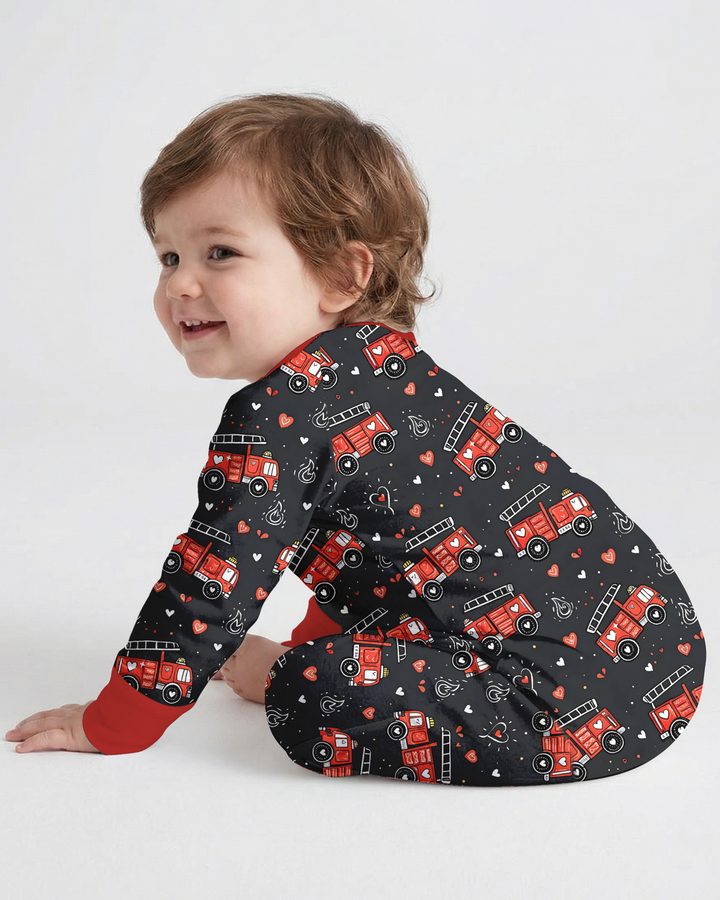 Gerippte Babykleidung mit individuellem Foto - Weich &amp; Skizzenhaft