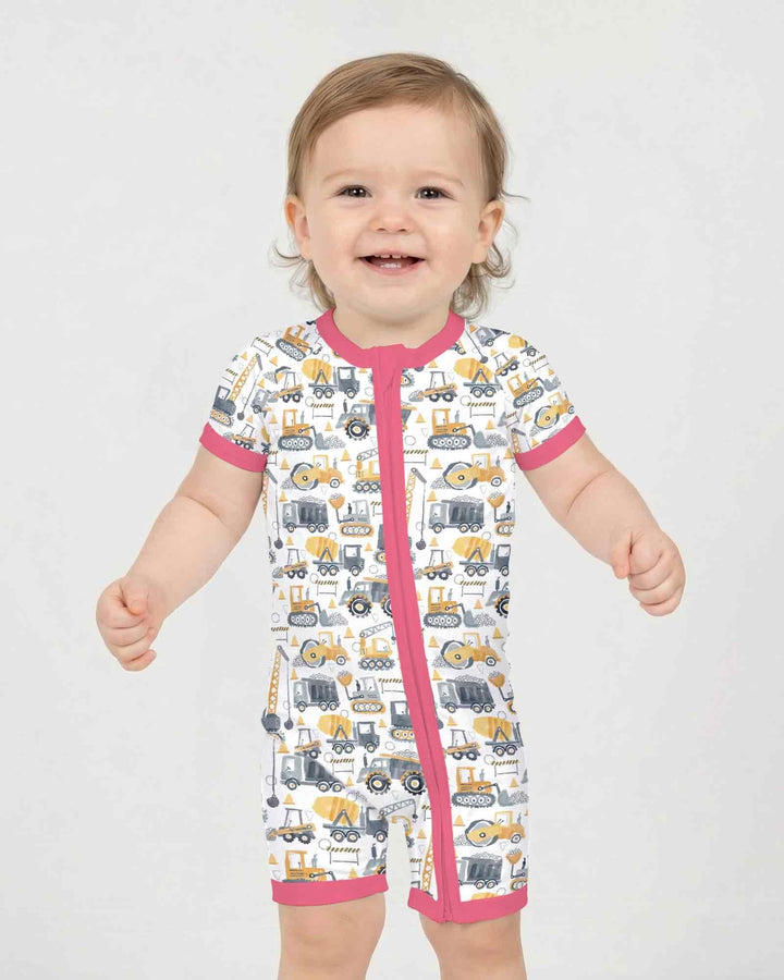 Construction Crew Bamboo Shorty Zippy
