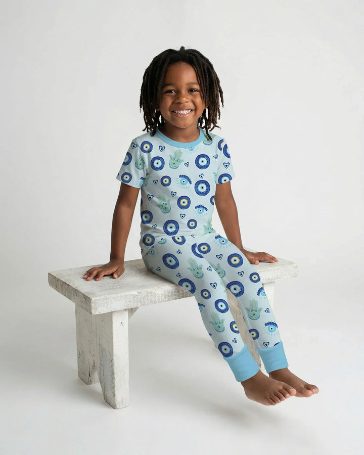 Mini Mystic Family Matching Two Piece Short Sleeve Pajama Set