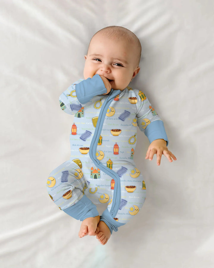 Gerippte Babykleidung mit individuellem Foto - Weich &amp; Skizzenhaft