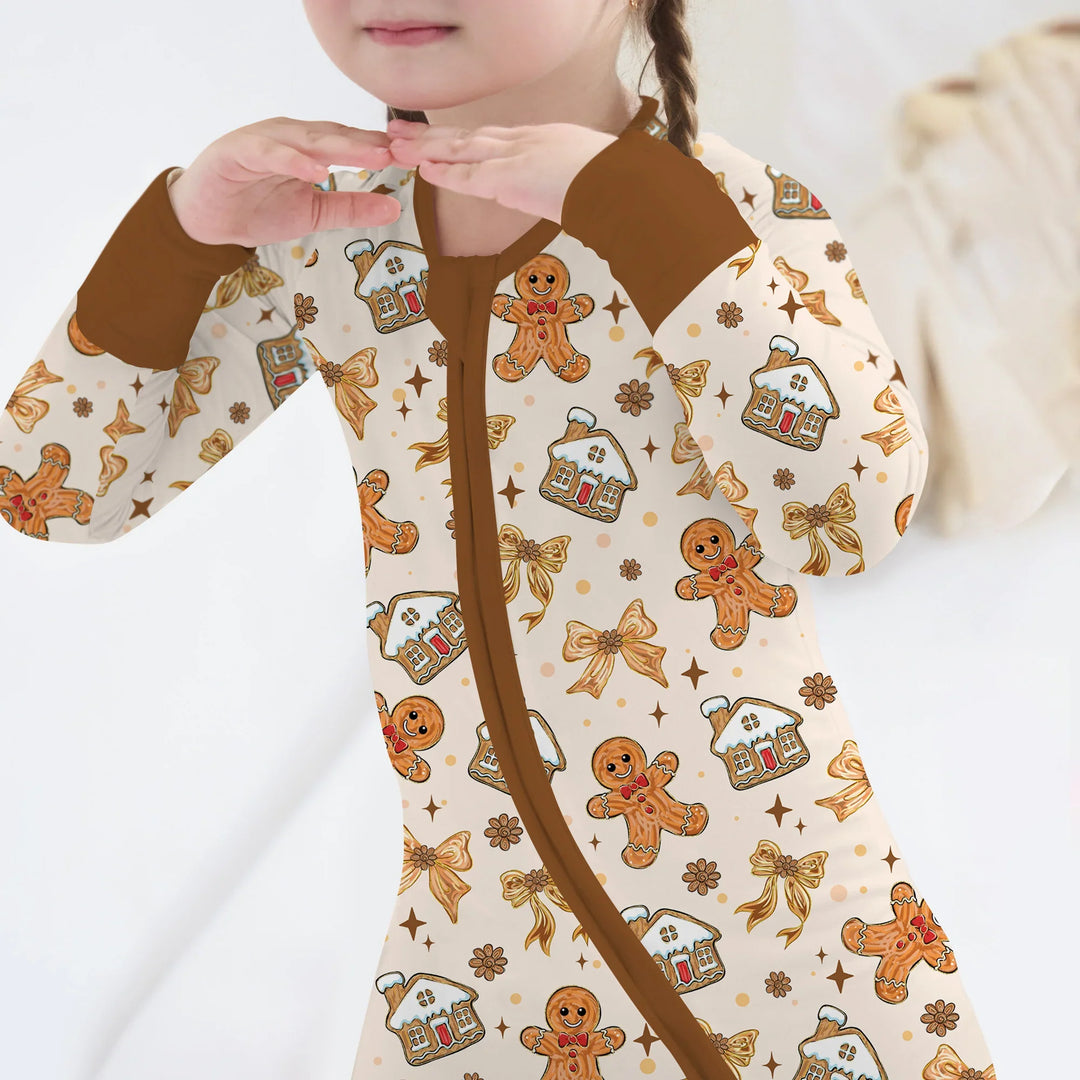 Brushstroke Gingerbread Convertible Zippy