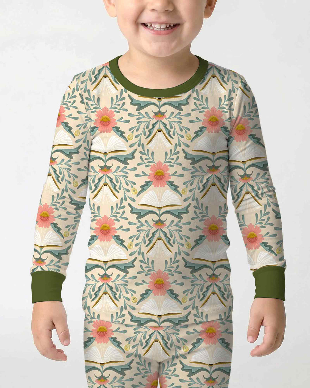 Blooming Stories Bamboo Two Piece Long Sleeve Pajama Set