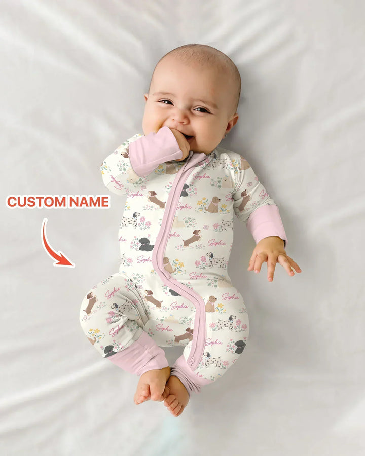 Gerippte Babykleidung mit individuellem Foto - Weich &amp; Skizzenhaft