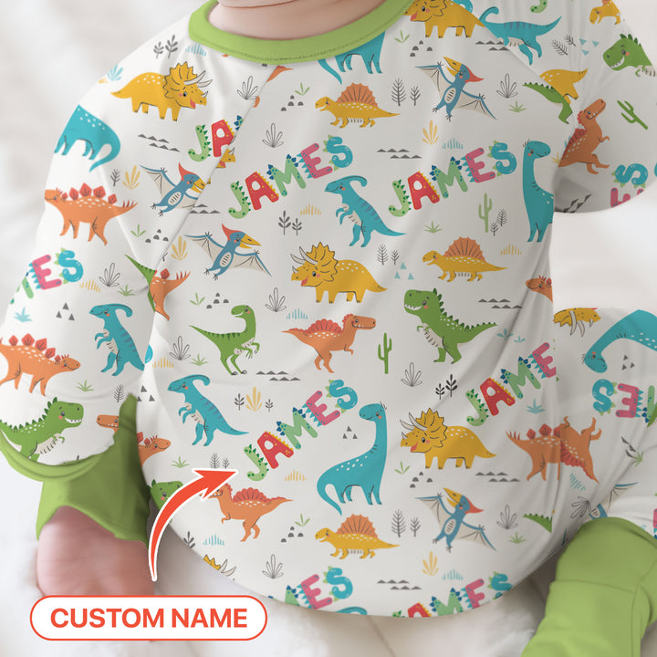 Dino Adventure Custom Name Convertible Zippy