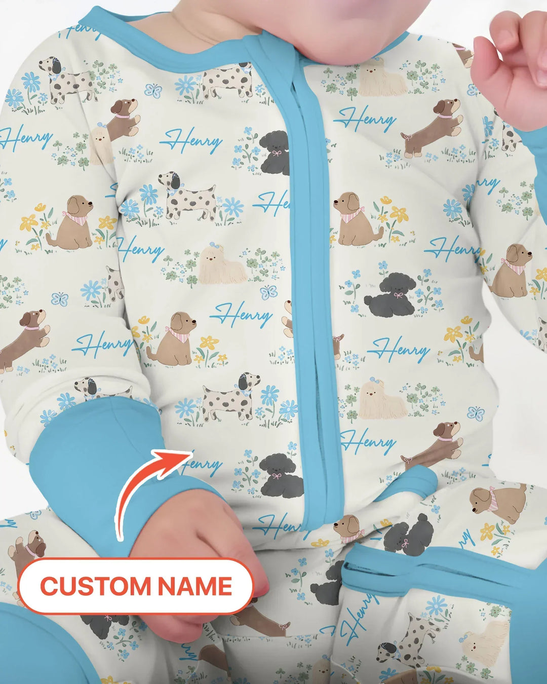 Gerippte Babykleidung mit individuellem Foto - Weich &amp; Skizzenhaft