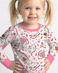 Valentine Silly Goose Bamboo Two Piece Long Sleeve Pajama Set