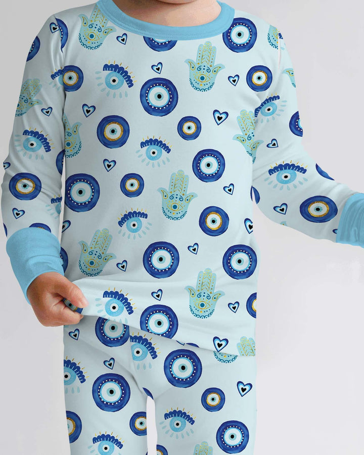 Mini Mystic Family Matching Two Piece Long Sleeve Pajama Set