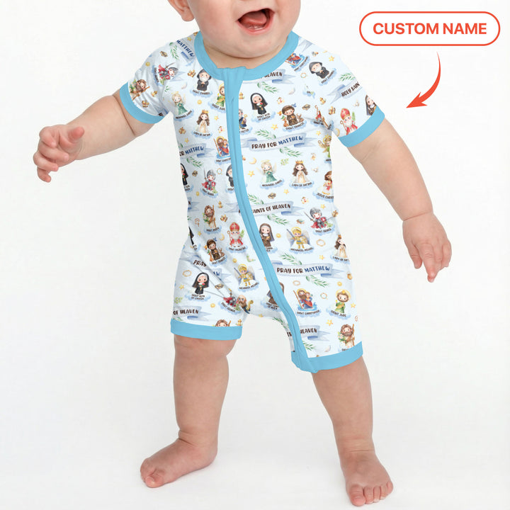 Holy Saints of Heaven Custom Name Shorty Zippy