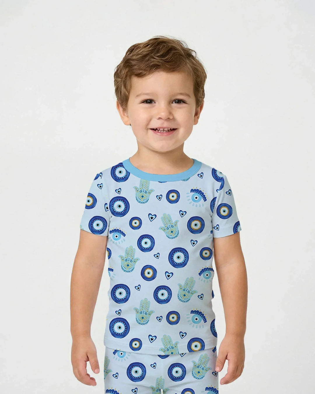 Mini Mystic Family Matching Two Piece Short Sleeve Pajama Set