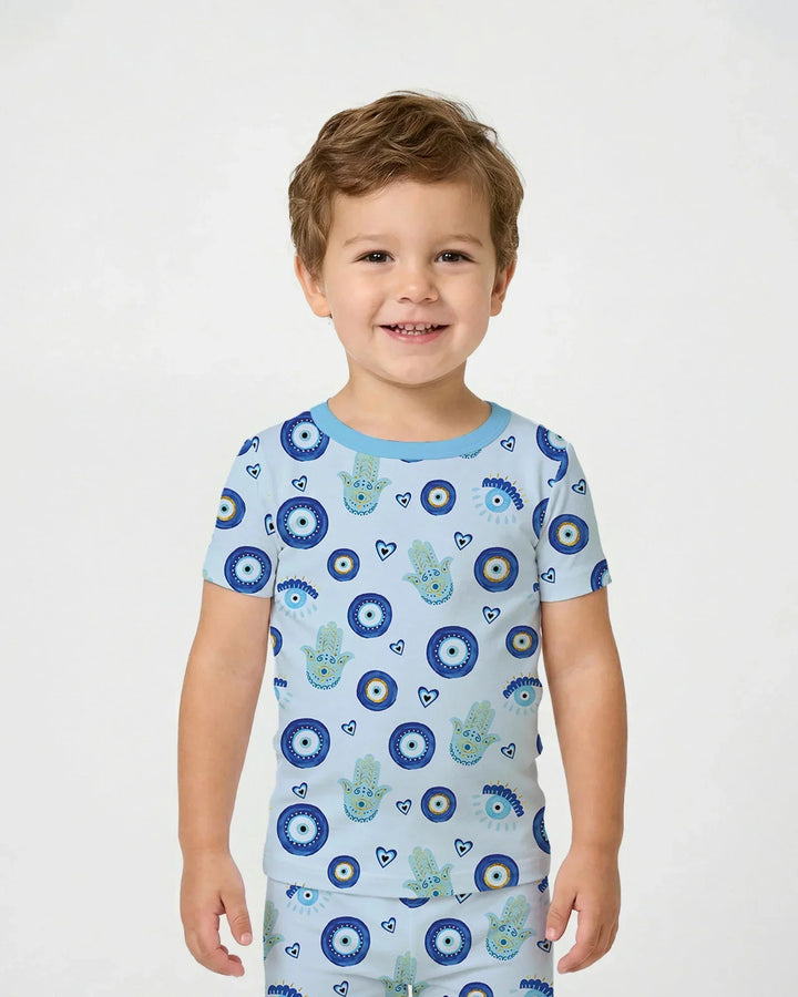 Mini Mystic Family Matching Two Piece Short Sleeve Pajama Set