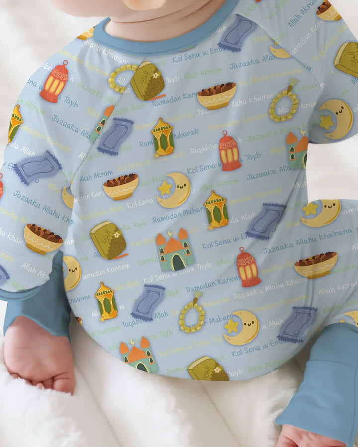 Gerippte Babykleidung mit individuellem Foto - Weich &amp; Skizzenhaft