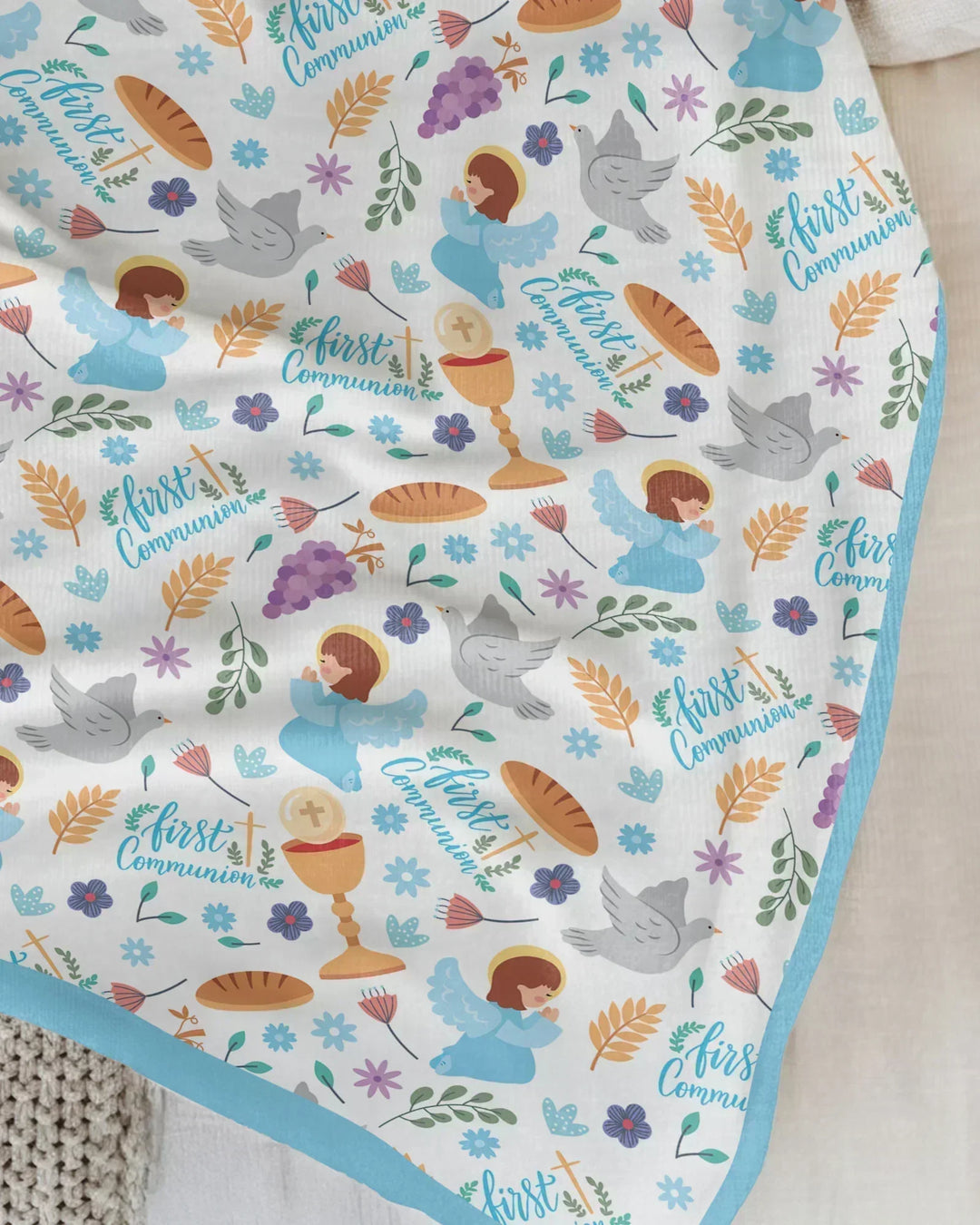 First Communion Blanket