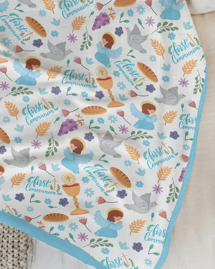 First Communion Blanket