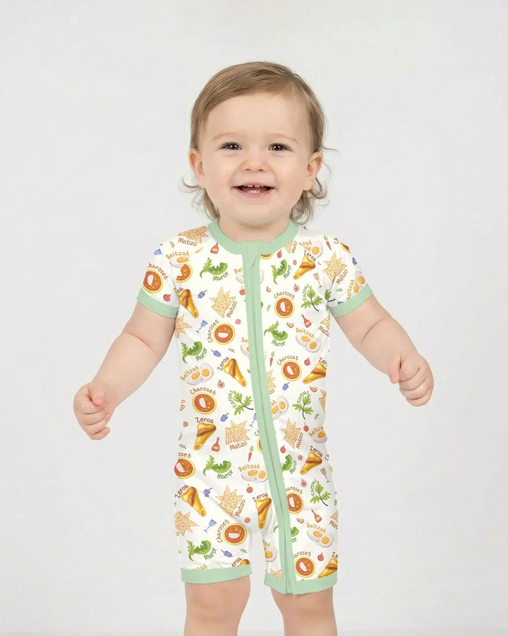 Happy Passover Family Matching Shorty Zippy