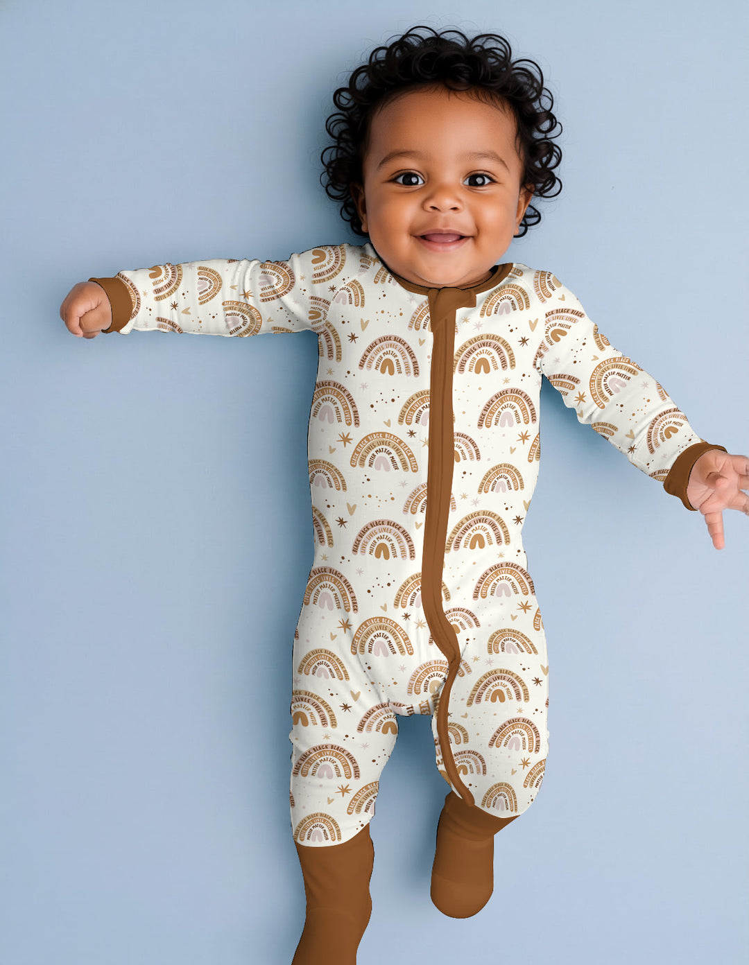 Back Lives Matter Rainbow Convertible Zippy