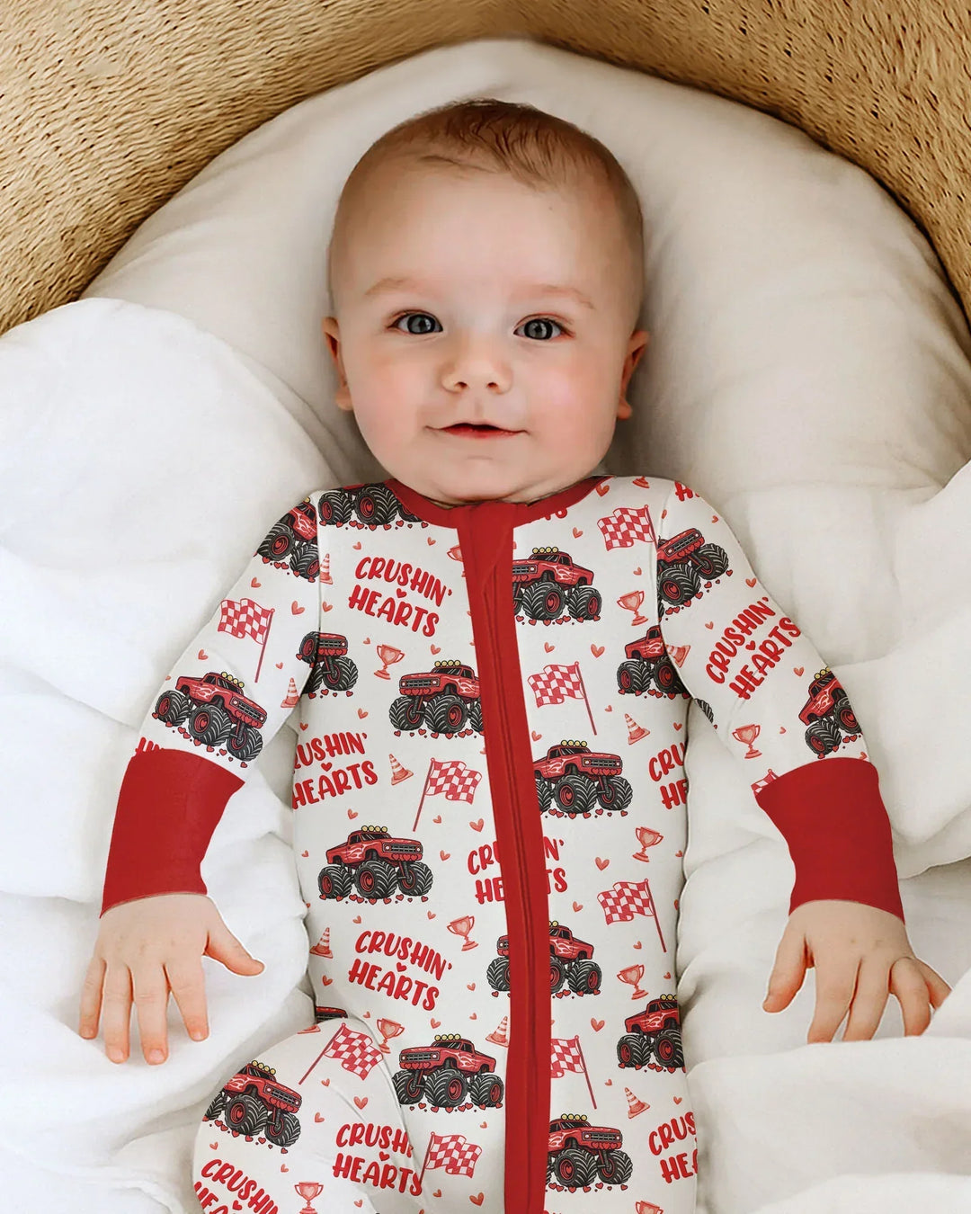 Gerippte Babykleidung mit individuellem Foto - Weich &amp; Skizzenhaft