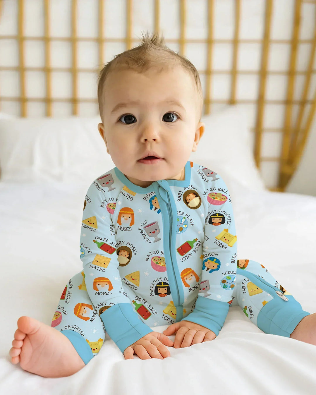 Cute Passover Characters Convertible Zippy