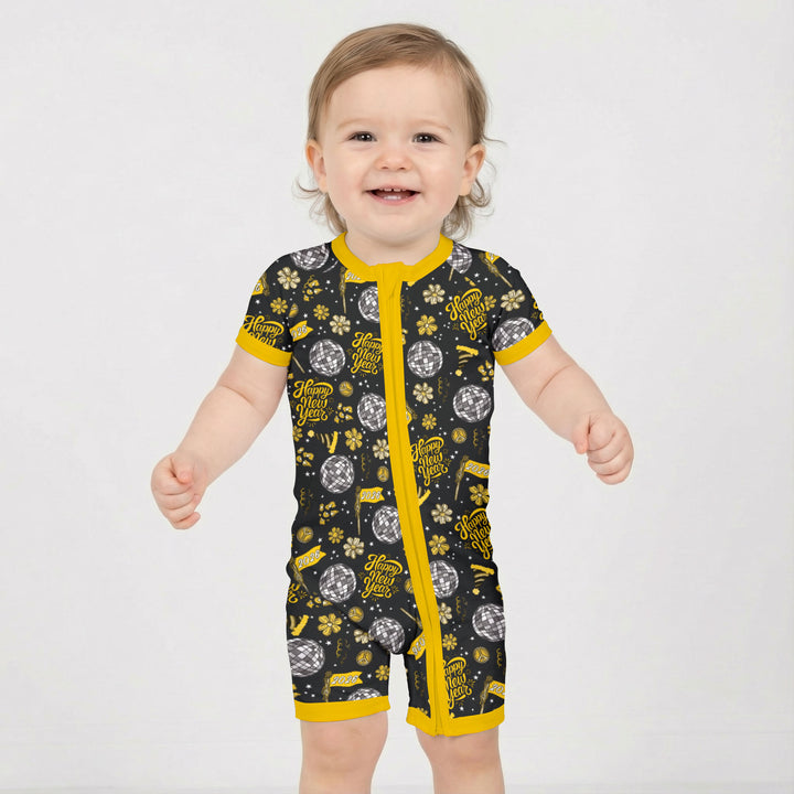 Disco New Years Eve Shorty Zipp