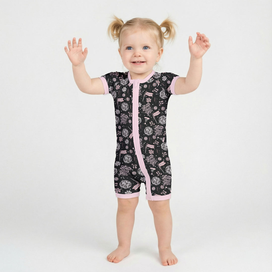 Disco New Years Eve Shorty Zipp