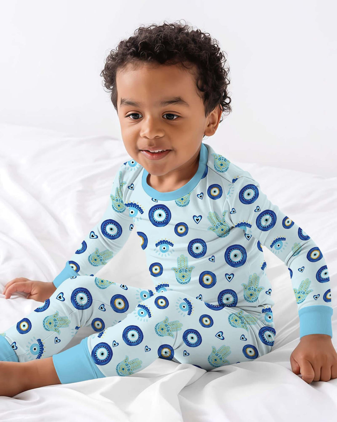 Mini Mystic Family Matching Two Piece Long Sleeve Pajama Set