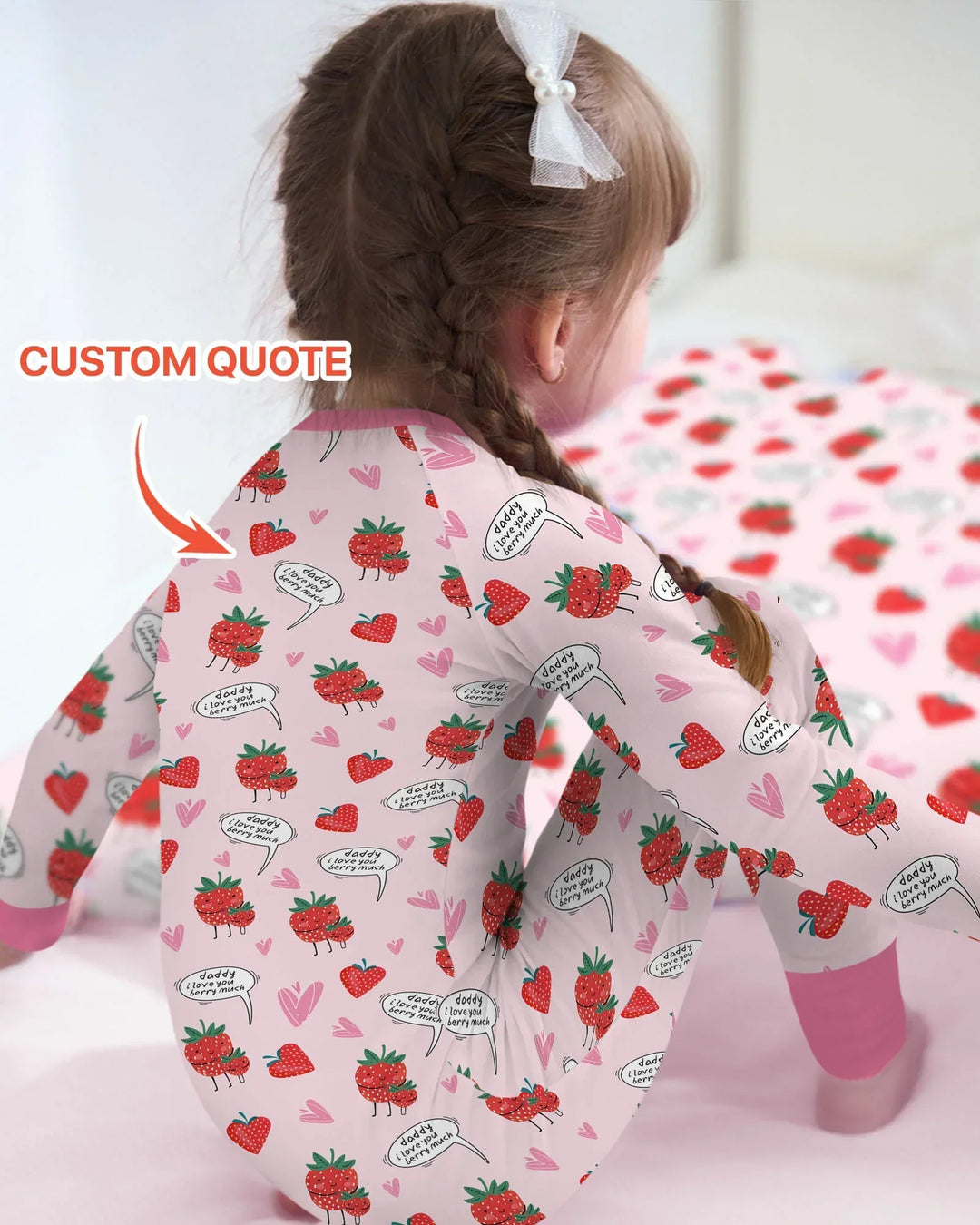 Gerippte Babykleidung mit individuellem Foto - Weich &amp; Skizzenhaft