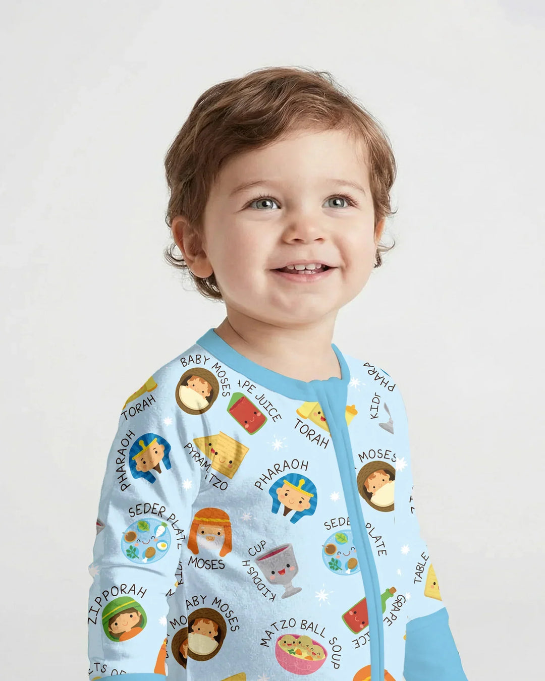 Cute Passover Characters Convertible Zippy