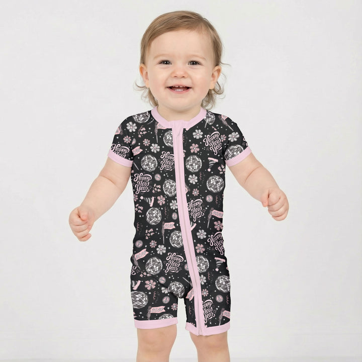 Disco New Years Eve Shorty Zipp