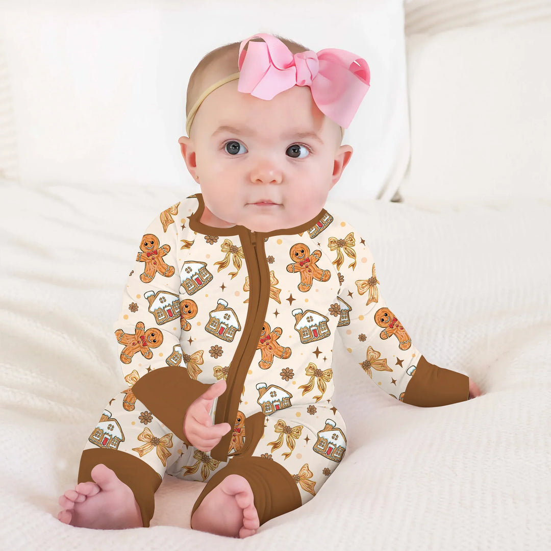 Brushstroke Gingerbread Convertible Zippy