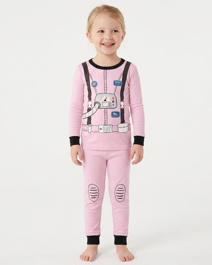 Future Astronaut Bamboo Two Piece Long Sleeve Pajama Set