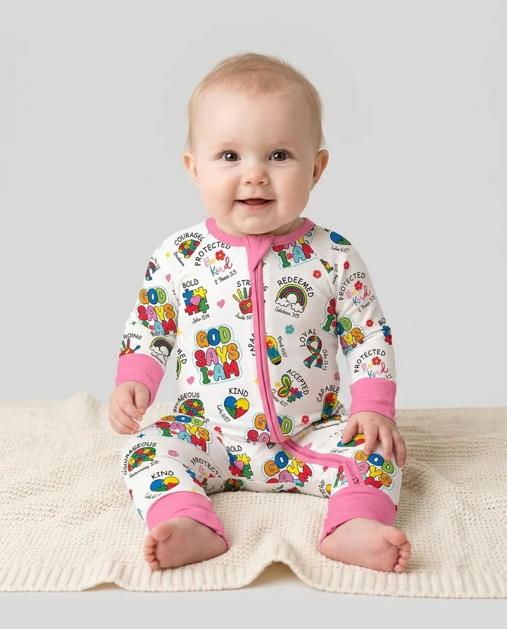 Gerippte Babykleidung mit individuellem Foto - Weich &amp; Skizzenhaft