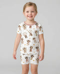 The 12 Apostles Bamboo Two Piece Short Sleeve Shorts Pajama Set