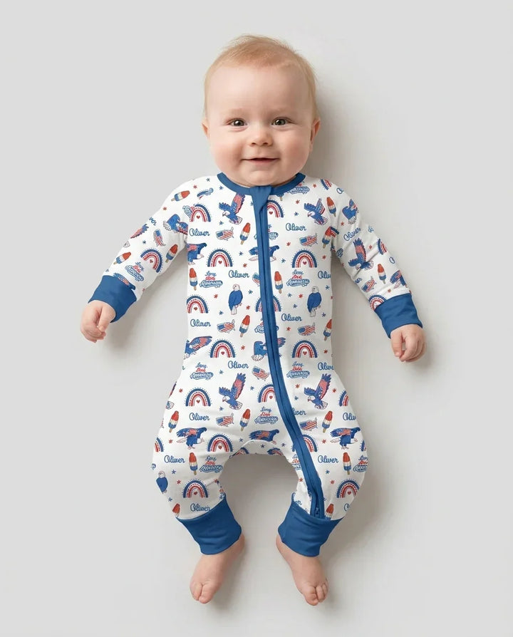 Gerippte Babykleidung mit individuellem Foto - Weich &amp; Skizzenhaft