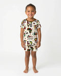 Juneteenth Breaking Every Chain Bamboo Two Piece Short Sleeve Shorts Pajama Set