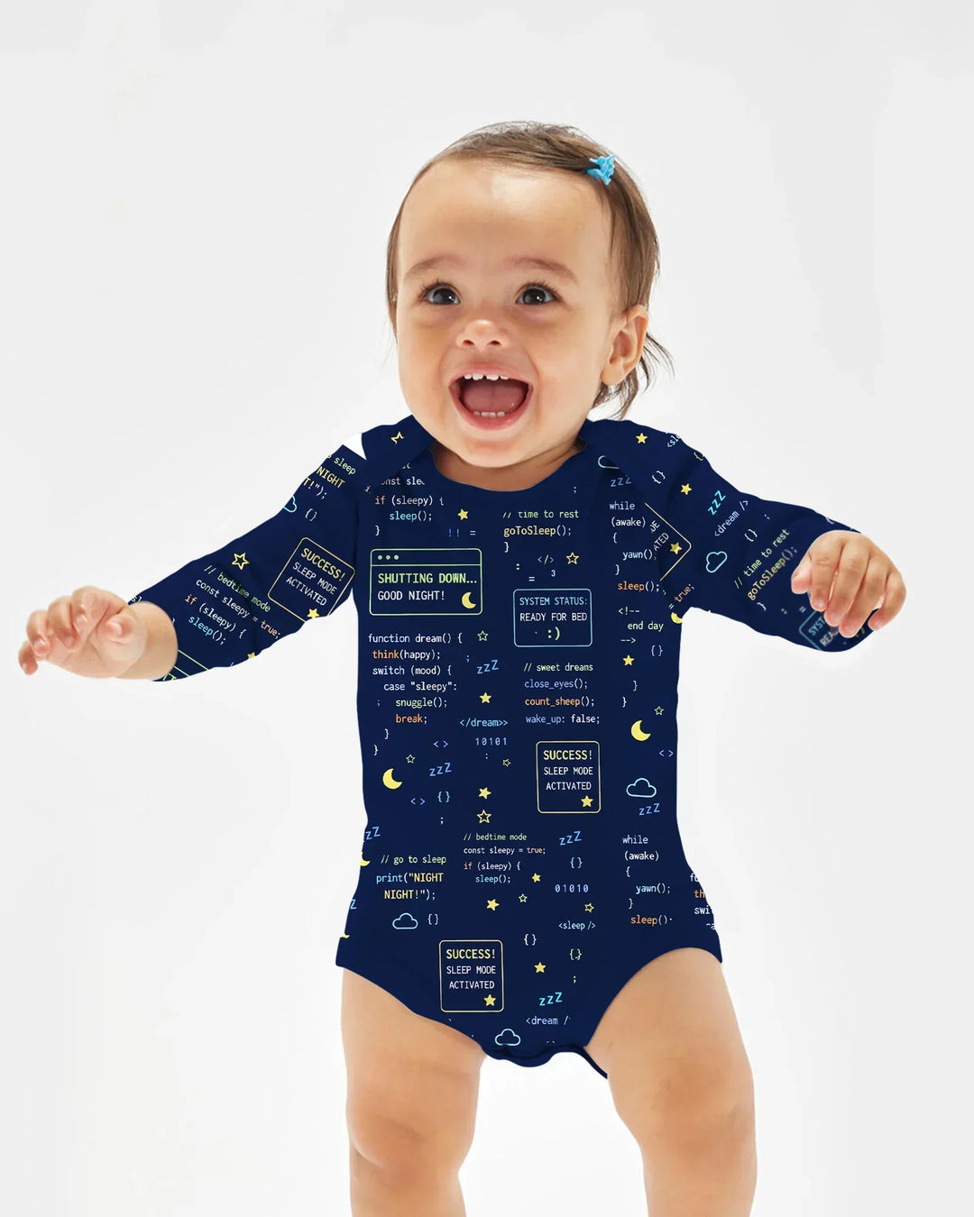 Gerippte Babykleidung mit individuellem Foto - Weich &amp; Skizzenhaft